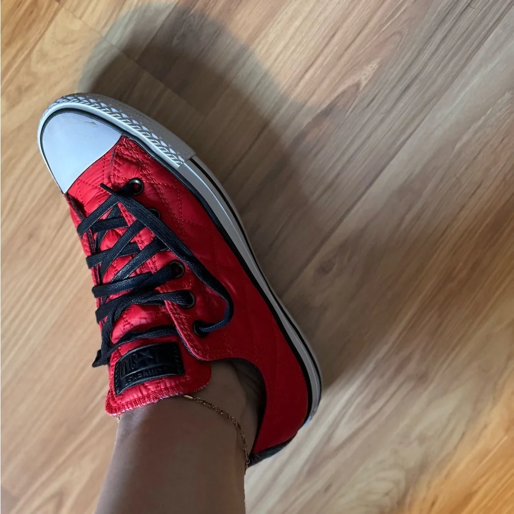 Converse Red Sneakers - Picture 3 of 4